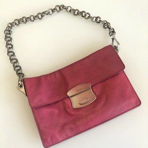 Pink Prada Mini Chainlink Purse